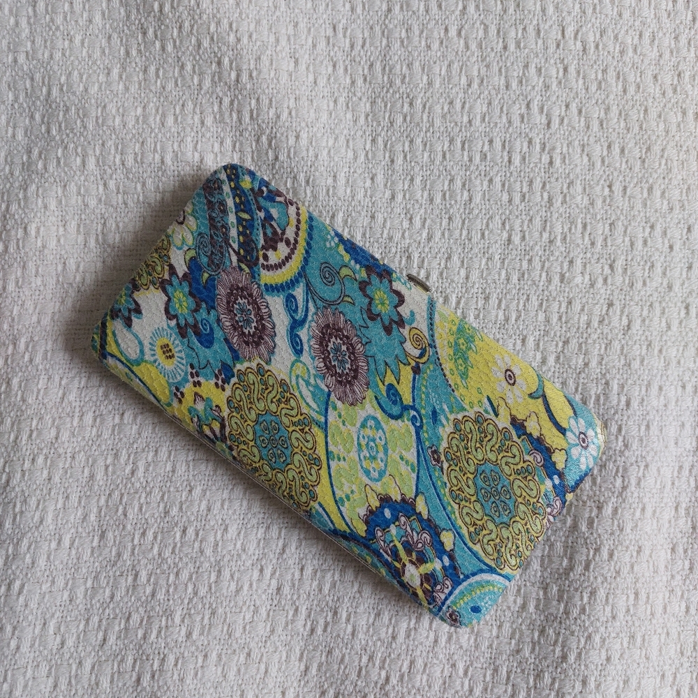Floral Flat Wallet